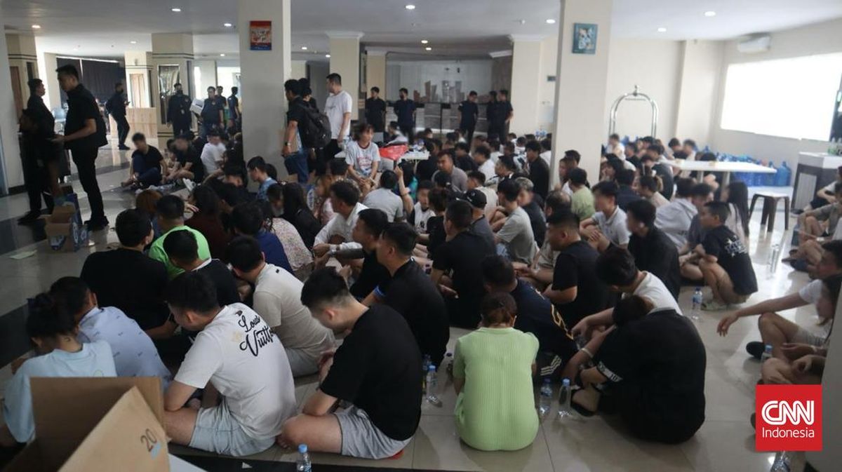 Hundreds of Foreign Nationals Arrested in Batam Over Online Fraud