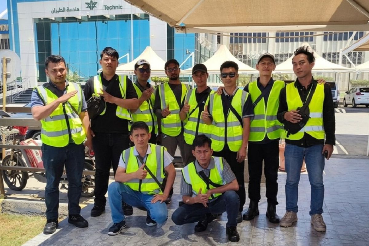 GDPS deploys 10 aircraft maintenance workers to Saudi Arabia