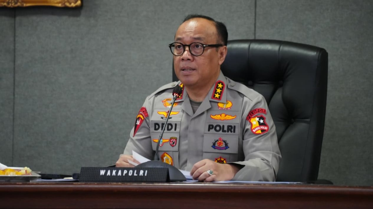 Komjen Dedi: Police Must Use Brain, Muscle, and Conscience in Enforcing the Law