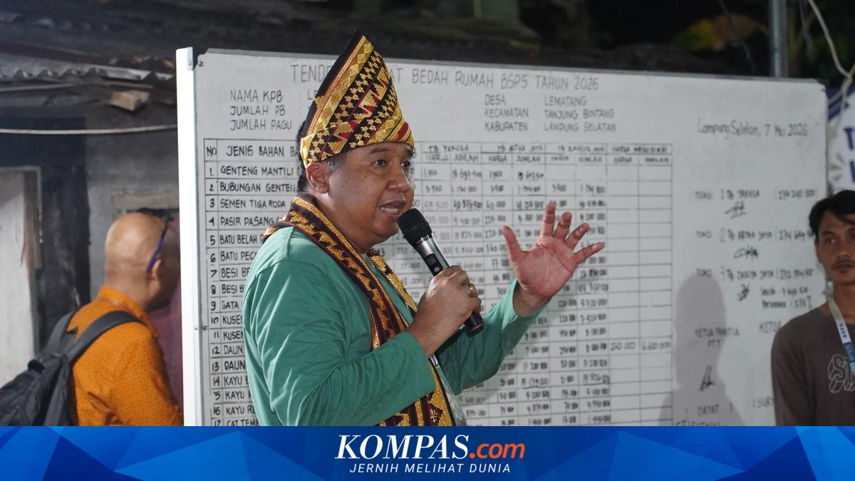 10,000 Uninhabitable Houses in Lampung to Be Renovated