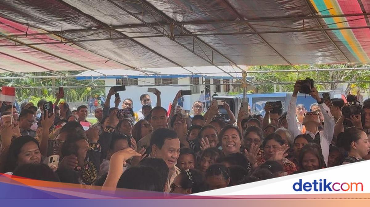 Prabowo Amazed by Miangas Residents' Knowledge of Ministers' Names Despite Being on Outermost Island