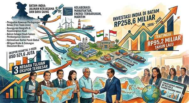Indian Investment in Batam Exceeds Rp258 Billion