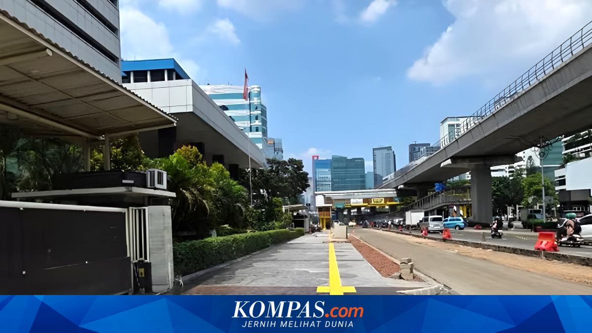Car Free Day Event in Jakarta on Jalan Rasuna Said This Morning: Check the Times and Route