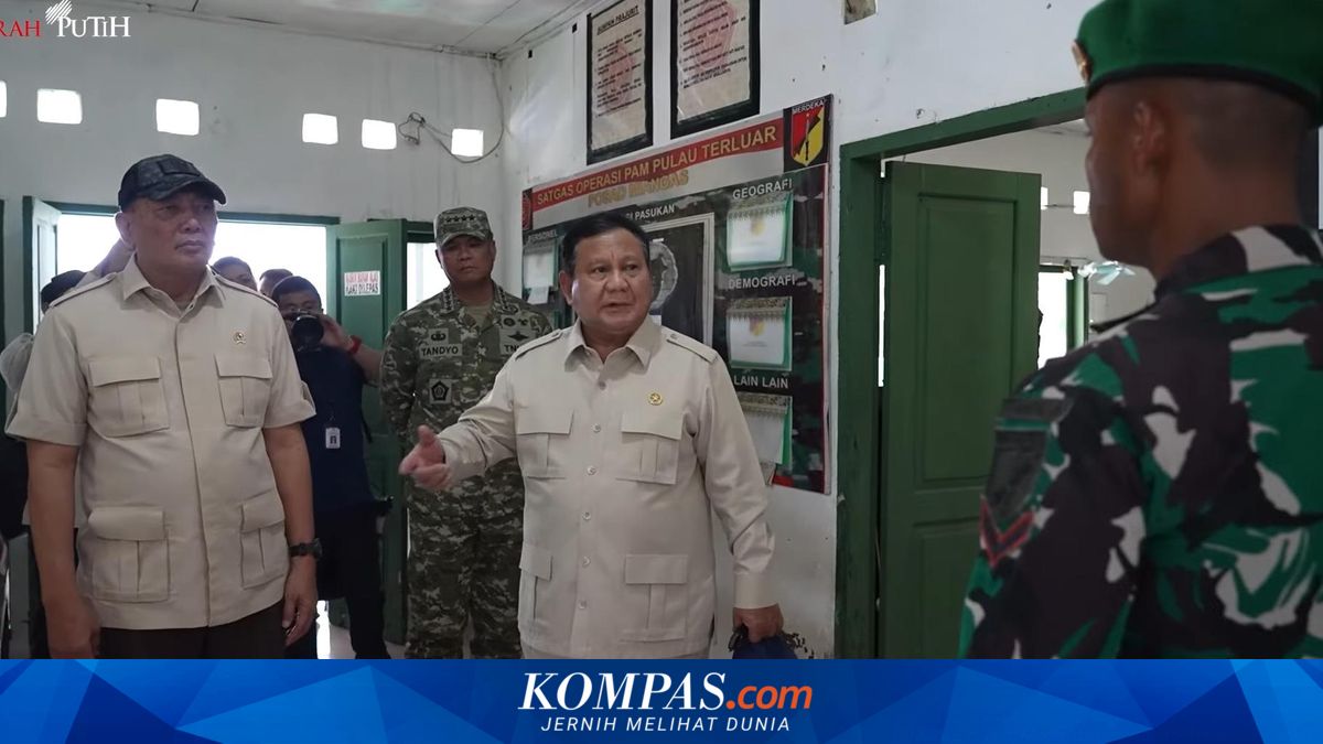 When Prabowo Visits TNI Soldiers Guarding Indonesia's Northernmost Tip in Miangas...