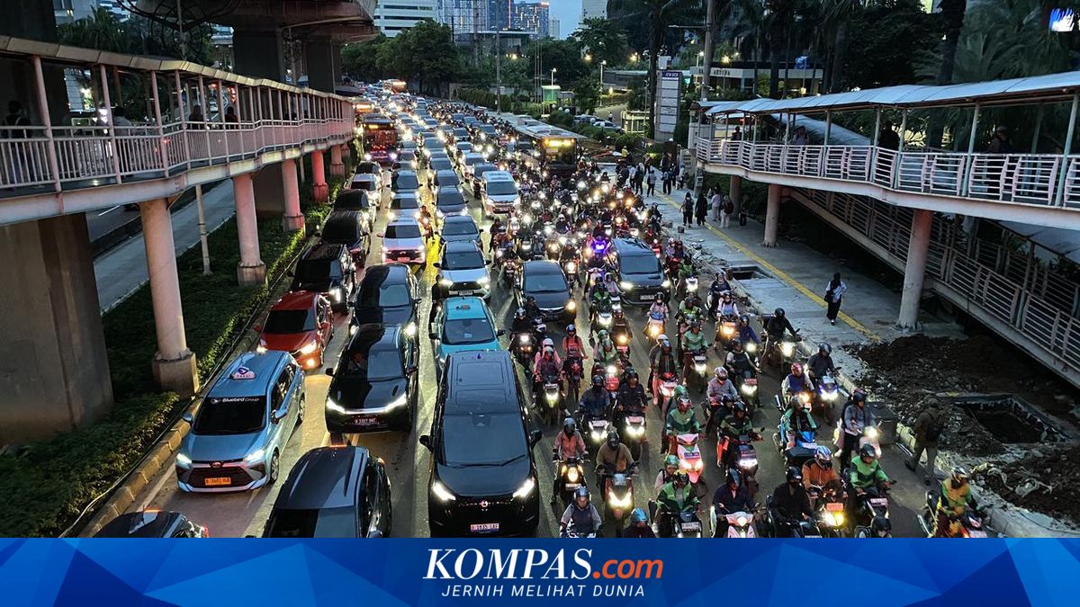 First CFD on Rasuna Said in Jakarta Today, Check Out the Parking Areas
