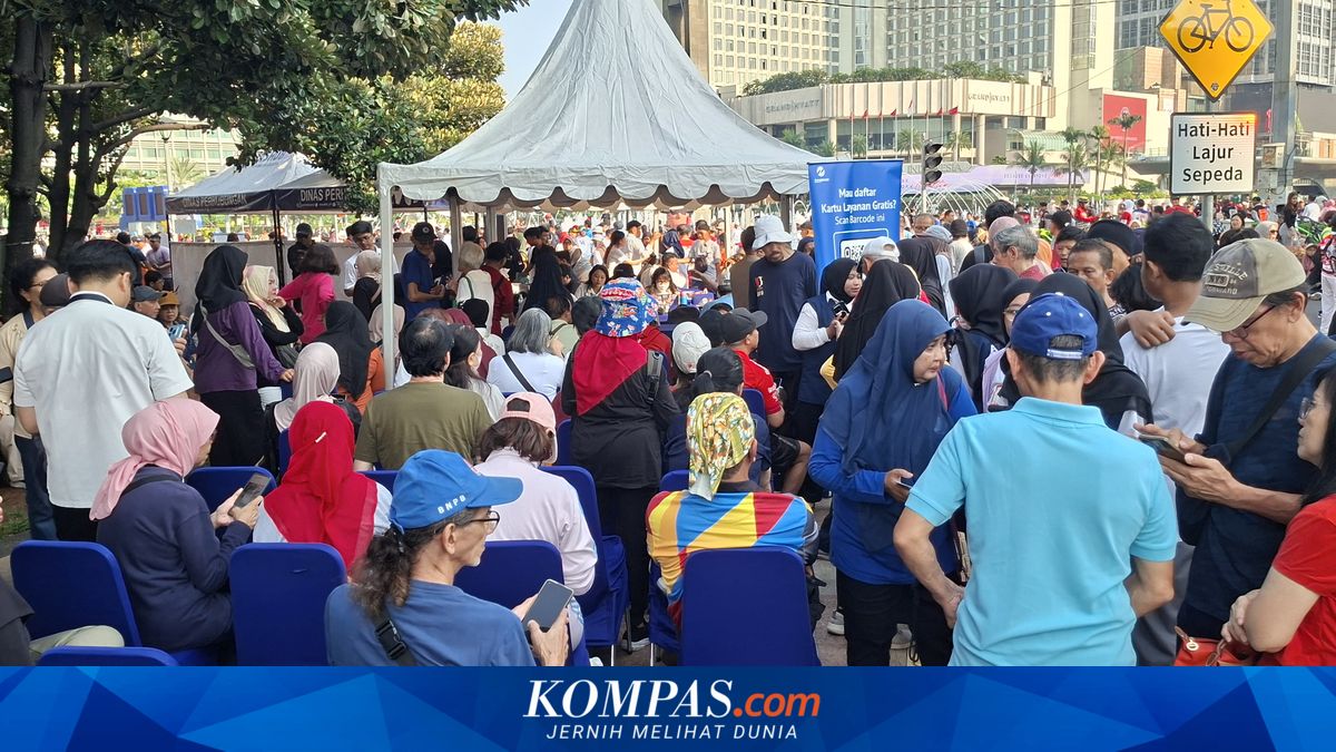 Registration for Free Transjakarta Cards Opens at 3 Jakarta CFD Locations, Check the Schedule