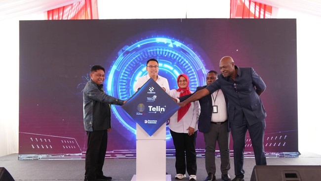 New Giant Telkom Project Inaugurated, Putting Papua on the Global Map
