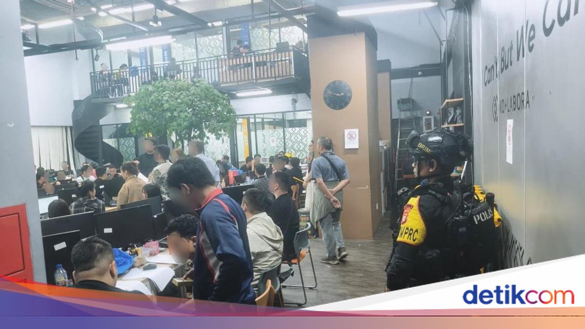 321 Foreign Nationals from Online Gambling Syndicate in Hayam Wuruk Transferred to Immigration Today