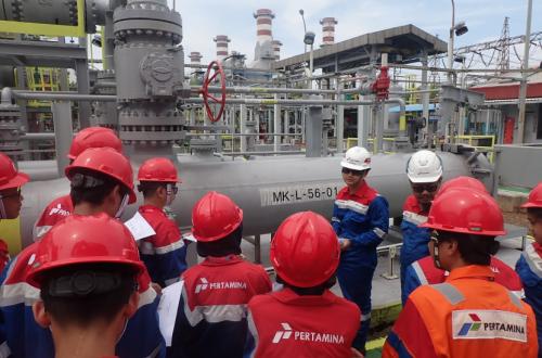 Indonesian Engineering Students Visit PHE ONWJ Gas Pipeline Facilities