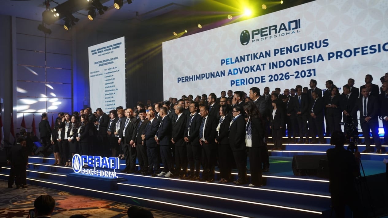 Array of Law Enforcement Officials and Officials Attend Professional Peradi Inauguration