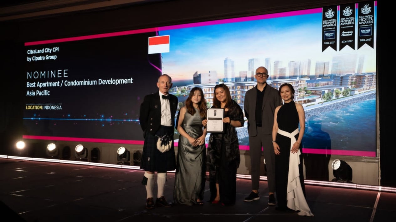 Global Recognition for Integration of Premium Housing and Commercial Facilities in the Integrated CitraLand City CPI Area