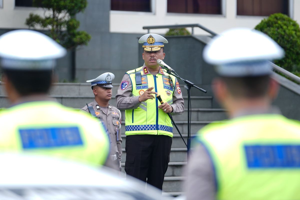 Polri Traffic Corps Chief Emphasises Importance of Digitalisation and Humanistic Services