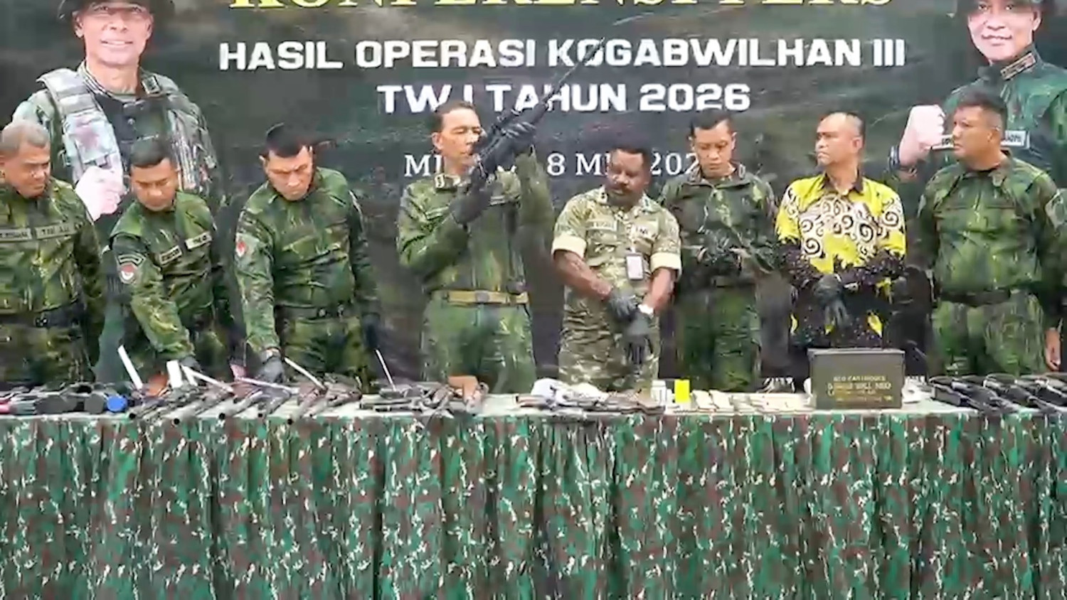 TNI Neutralises Several OPM Figures in Security Operations in Papua