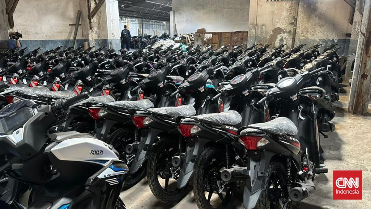Origin of Thousands of Illegal Motorcycles in South Jakarta, Exported to Tahiti-Togo