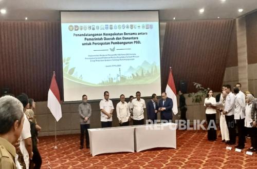 Danantara and Regional Governments Sign MoU for Waste-to-Electricity Processing