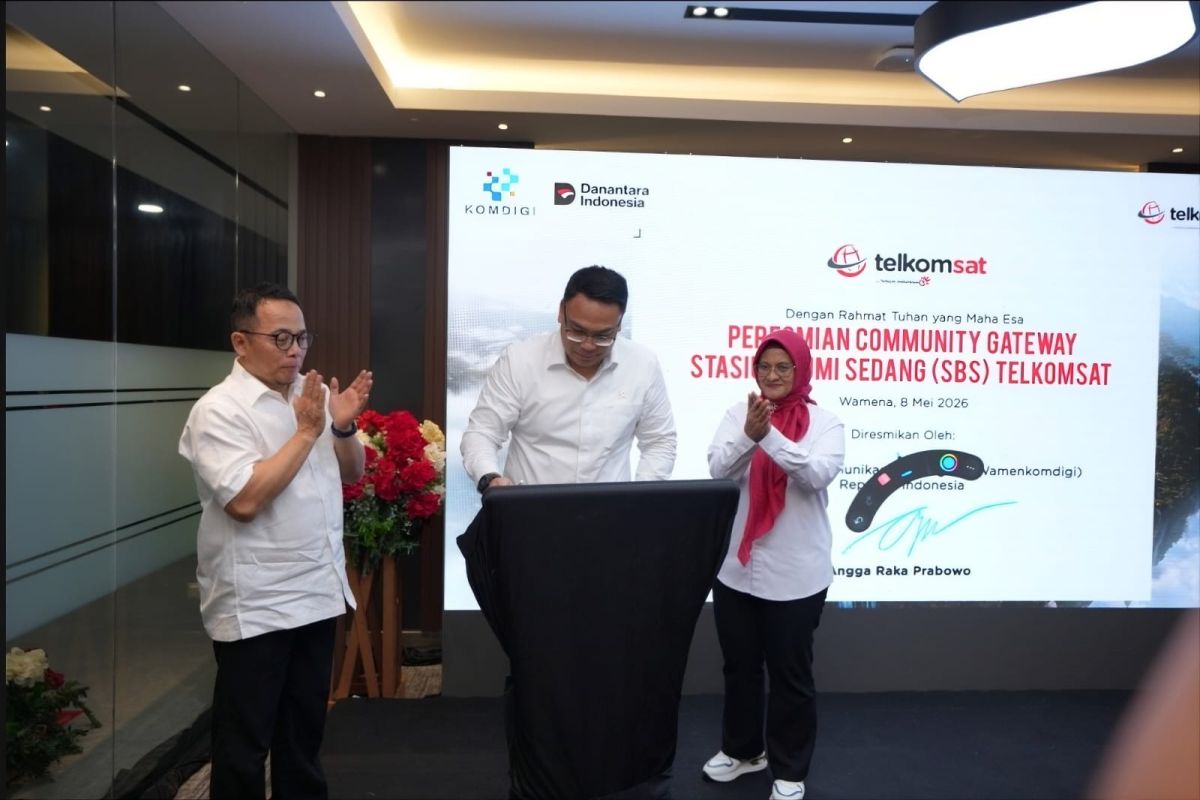 TelkomGroup inaugurates satellite gateway in Wamena