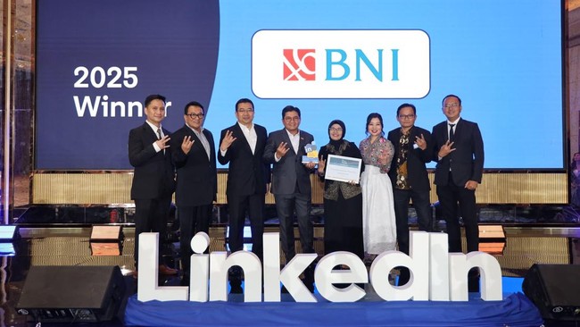BNI Showcases Excellence in HR Management at LinkedIn Talent Awards 2025