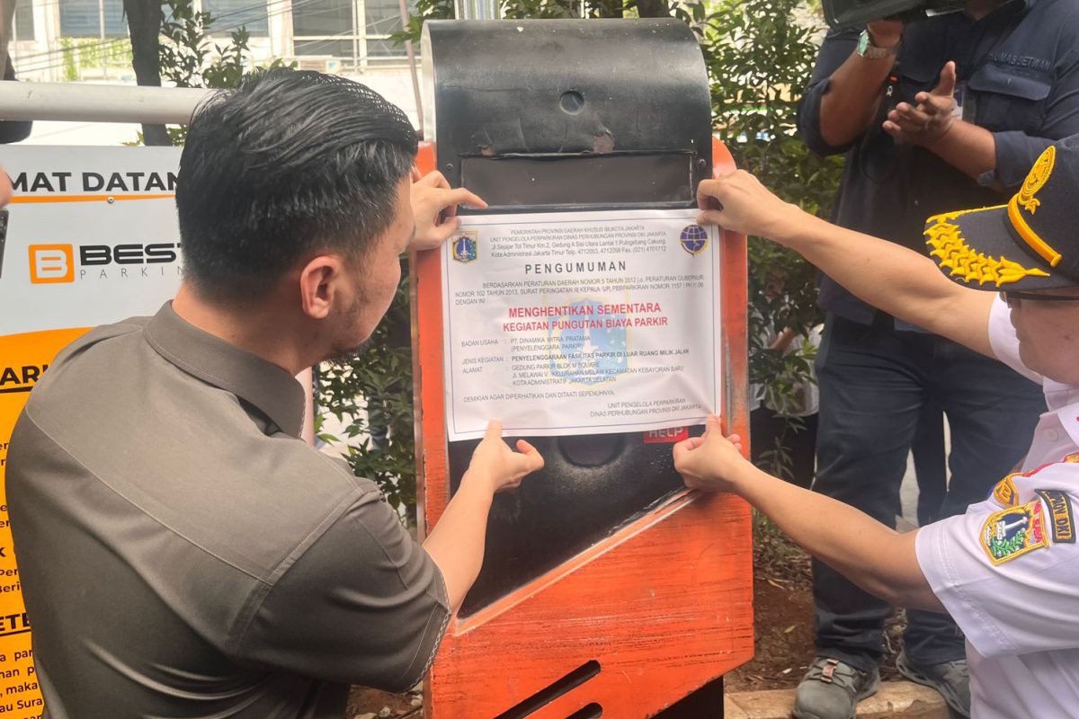 Illegal Parking Location at Blok M Square Sealed