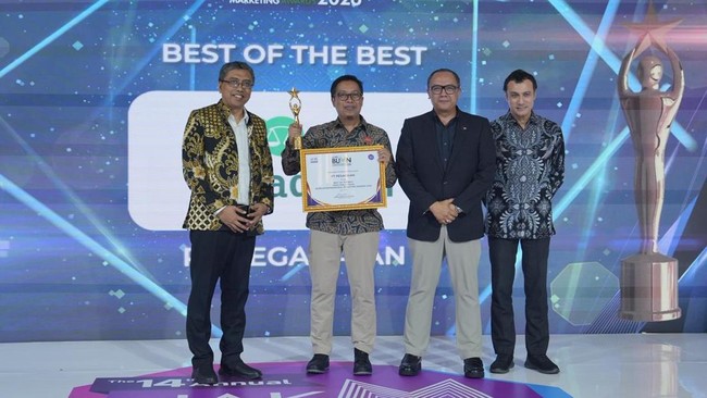 Achieving Milestones, Pegadaian Secures 'Best of the Best' Award