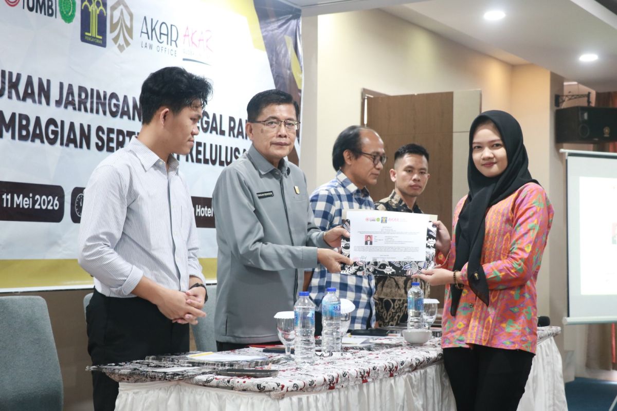 Bengkulu Ministry of Law Office Establishes People's Paralegal Network