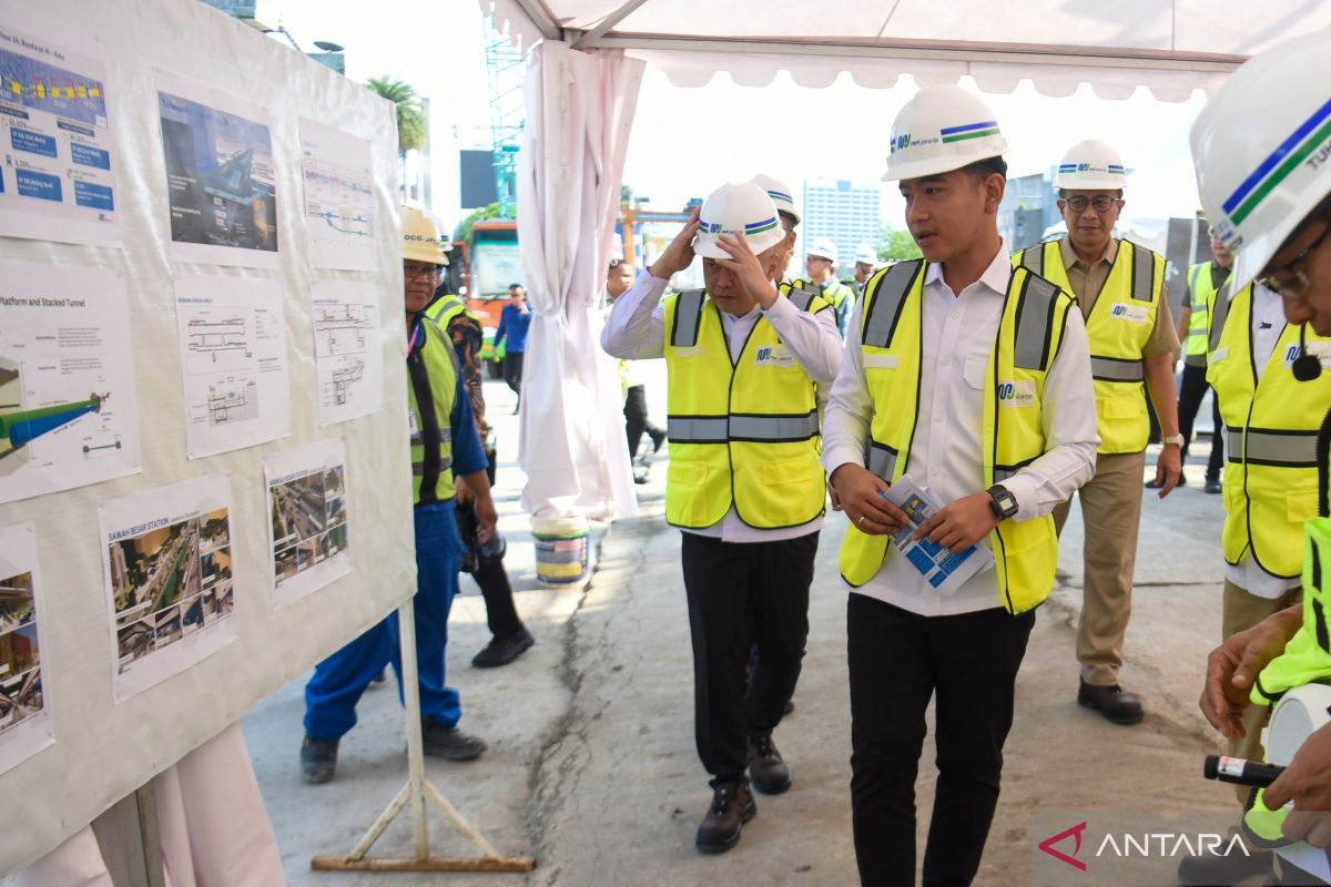 Indonesia's VP praises MRT project for creating jobs