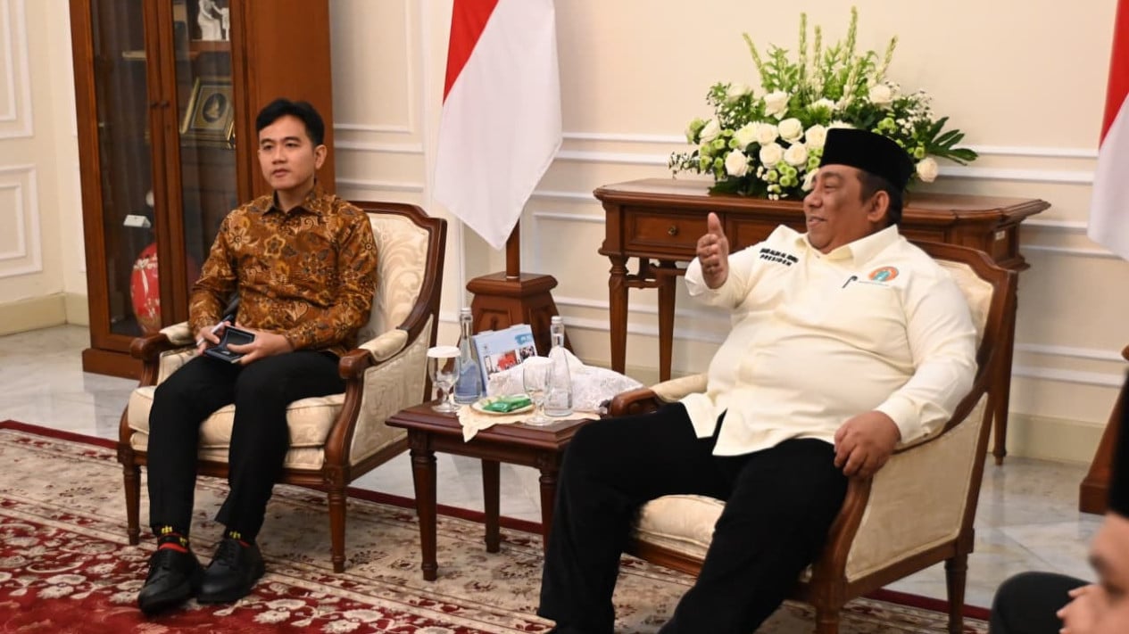 Meeting Vice President Gibran, World Mosque Youth Asked to Unite the Younger Generation