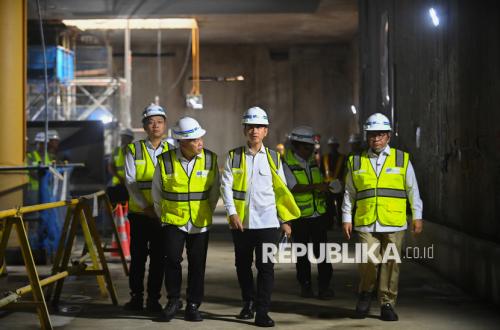 Vice President Gibran Inspects Progress of MRT Phase 2A Harmoni-Sawah Besar