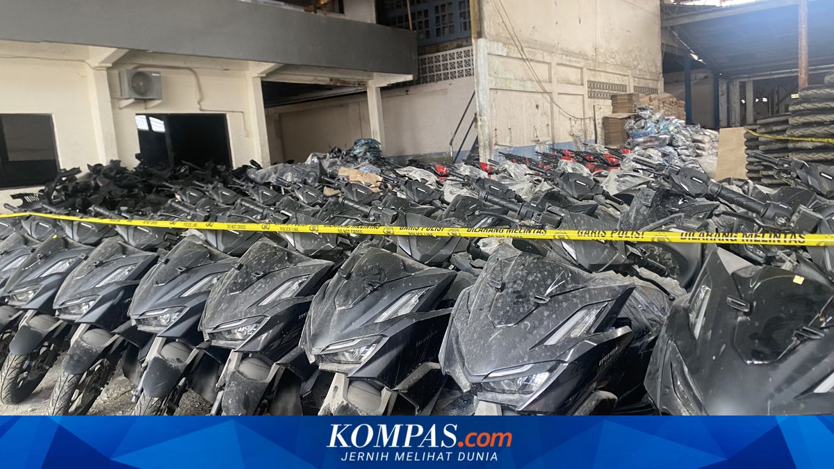 Illegal Motorcycle Warehouse in South Jakarta Camouflaged as Ordinary Storage, Locals Even Once Left Vehicles There