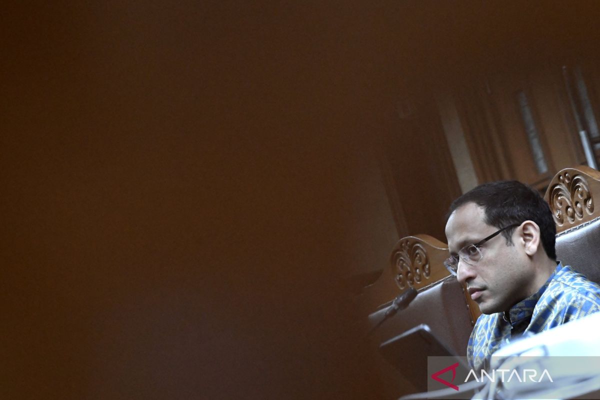Nadiem Makarim attends prosecution hearing in Chromebook corruption case