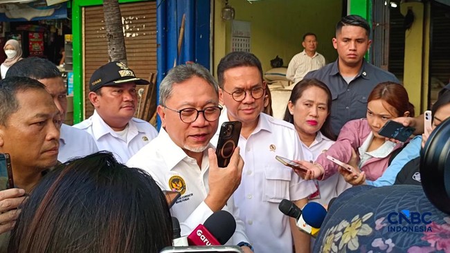 Zulhas Suddenly Calls BGN Head During Surprise Inspection at Palmerah Market, What's Going On?
