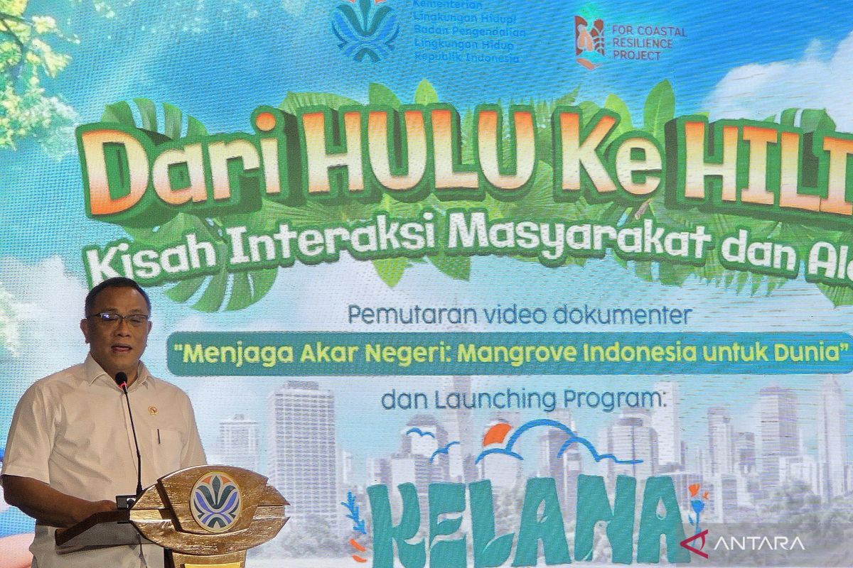 Ministry of Environment and Forestry Launches Kelana Campaign to Strengthen Mangrove Restoration