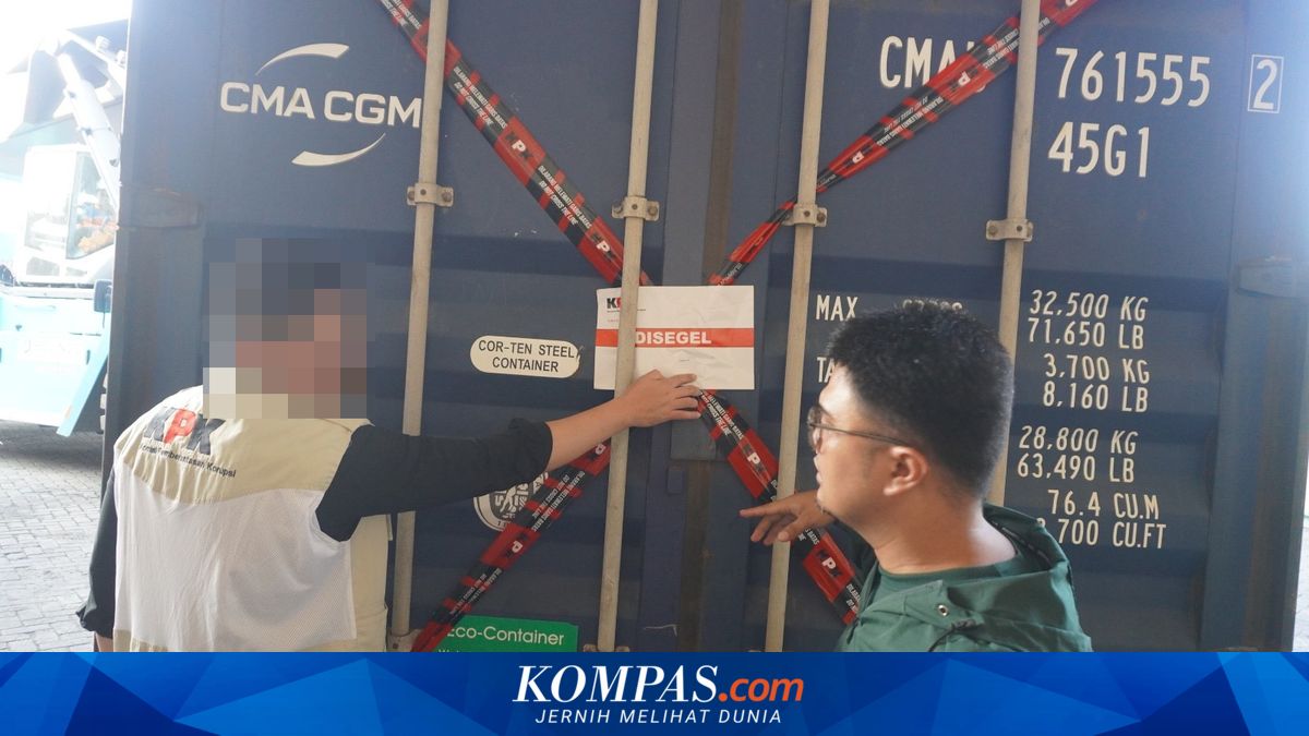 KPK Seizes Container at Tanjung Emas Port in Connection with Customs Directorate Corruption Case