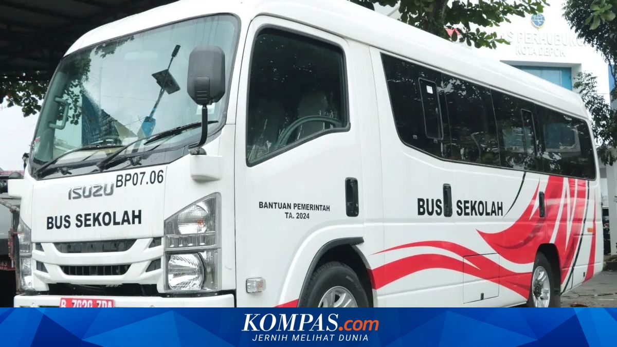 Depok Now Has School Buses, Free for Students