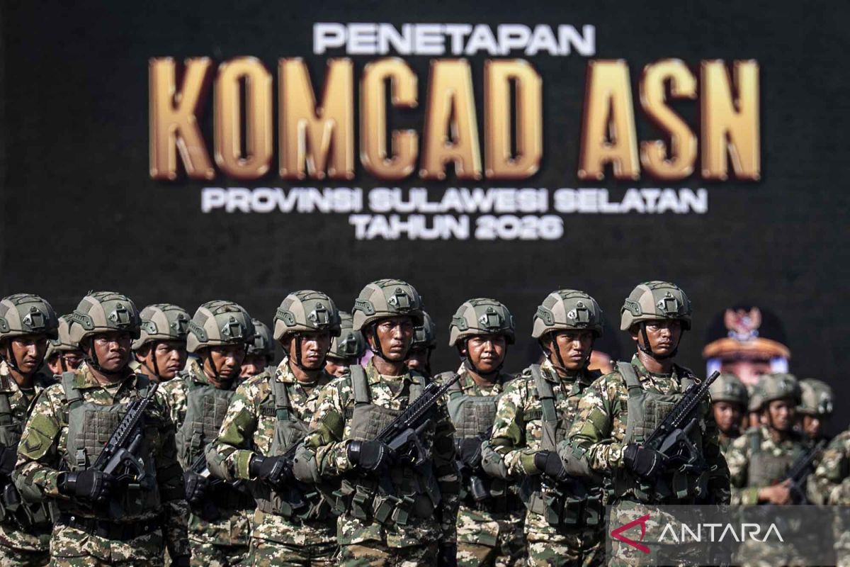 South Sulawesi Provincial Government ASN Reserve Component Soldiers Ready to Support National Defence Based on Sishankamrata