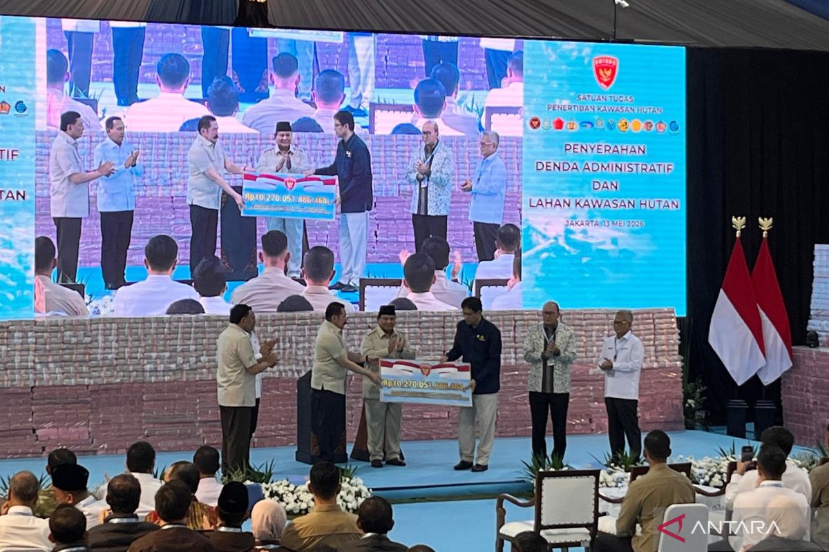 PKH Task Force Hands Over Rp10 Trillion in Administrative Fines to the State