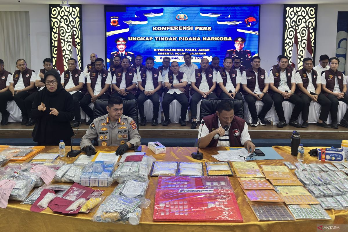 West Java Police Arrest 593 Drug Suspects During April-May 2026