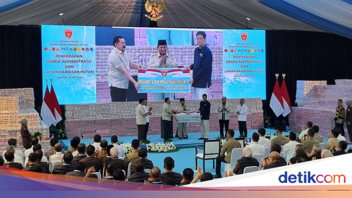 Prabowo Delighted to Attend Event Handing Over Seized Funds to State Treasury