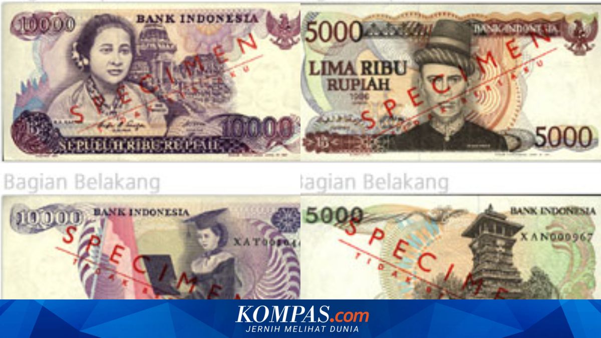 BI Releases List of Rupiah Notes That Will No Longer Be Legal Tender, Including Denominations from Rp 1,000 to Rp 5,000