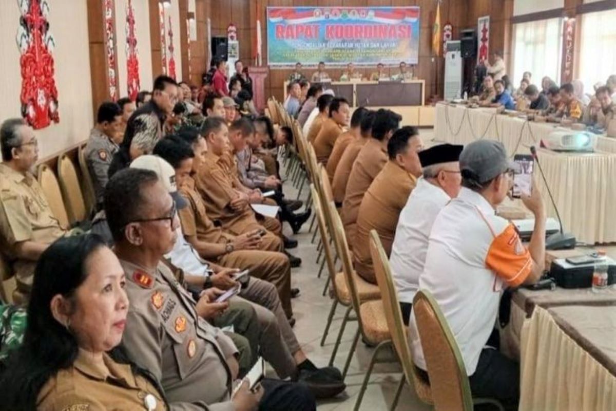 Kapuas Designated as High-Risk Area for Forest and Land Fires