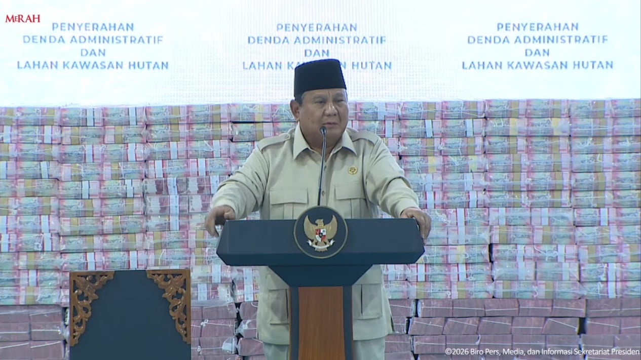 Tipped Off, Prabowo Says Mountain of Rp49 Trillion in Funds to Be Handed Over Next Month