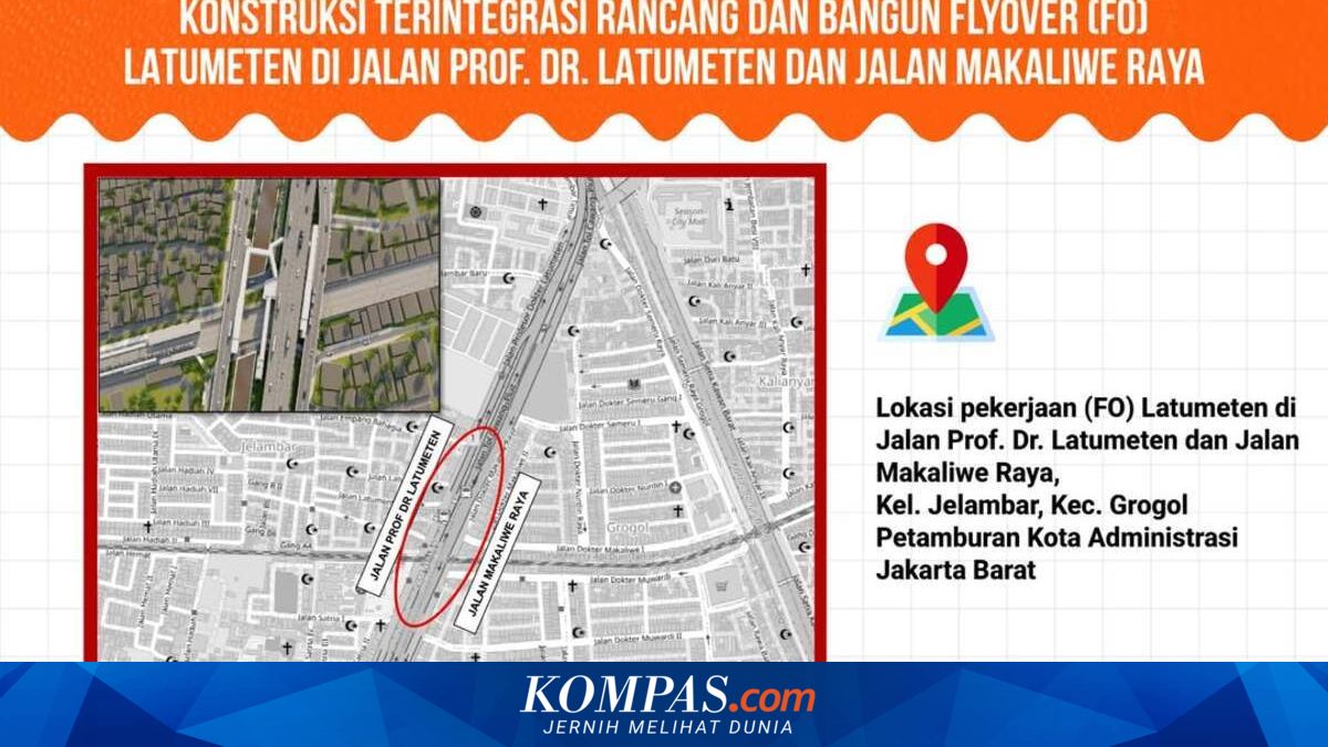 Traffic Engineering Implemented in West Jakarta's Latumeten until June 2026