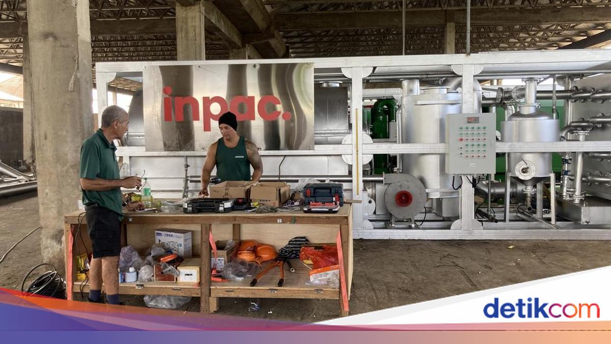 Pyrolysis Waste Processing Machine in Klungkung Supervised by Experts from Cook Islands