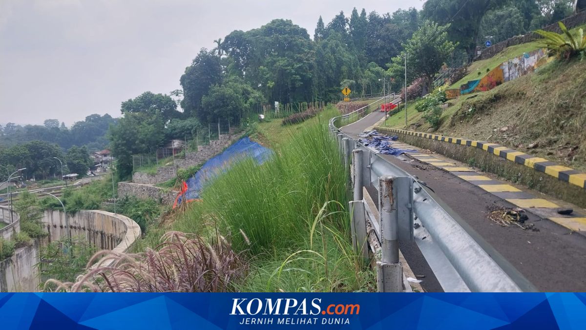 After a Year of Damage, New Route for Saleh Danasasmita Road in Bogor Finally Under Construction