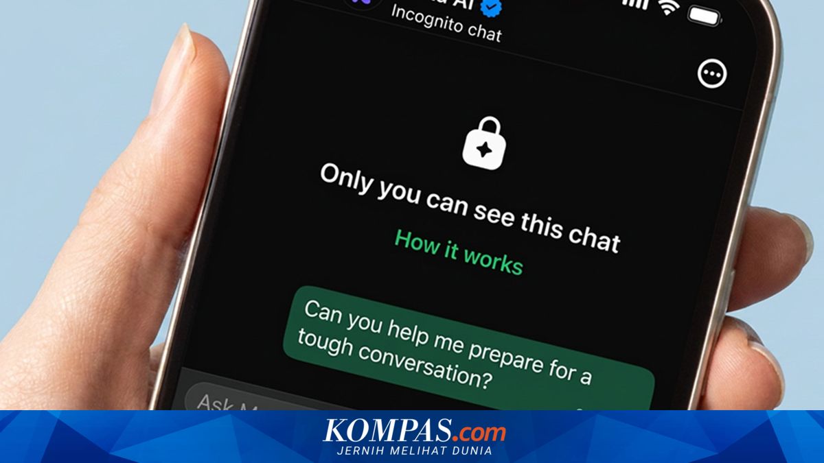 WhatsApp Introduces "Incognito" Mode for AI Chats, Claimed to Be Safer than ChatGPT