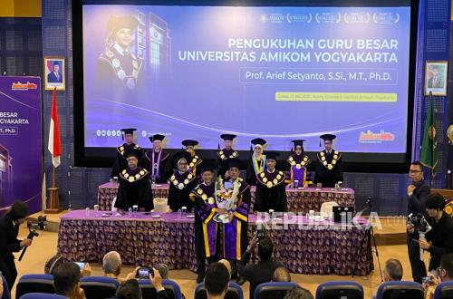Amikom Appoints New Professor, Prof Arief Setyanto Highlights AI's Role in Education and Agriculture