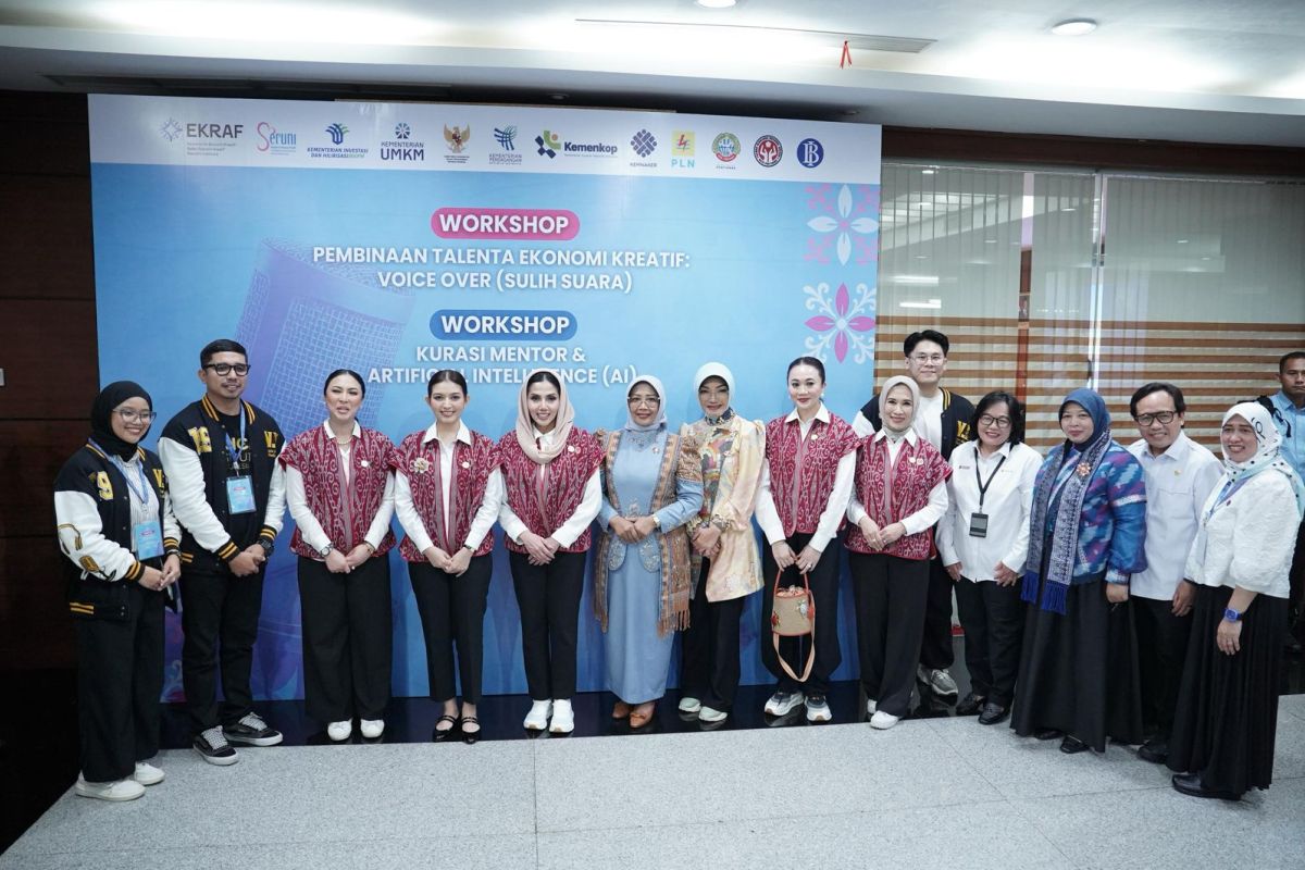 Ministry of Creative Economy Supports Voice Talent Development