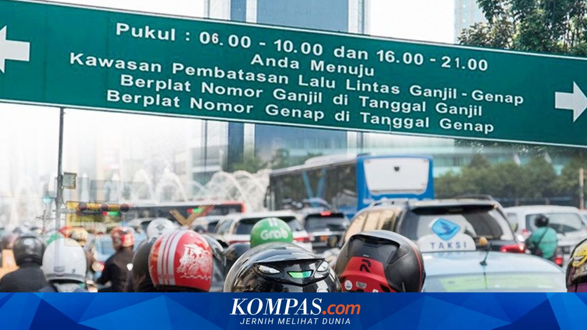 Note: Jakarta's Odd-Even Rule Not in Effect Today