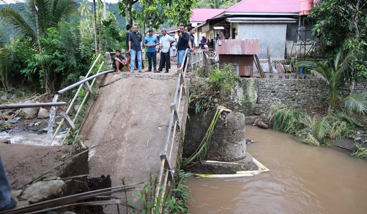 Flood Disaster in Tanah Datar, Disaster Post Established