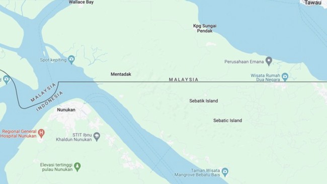 127.3 Hectares of Malaysian Territory Now Belong to Indonesia, Here's the Location