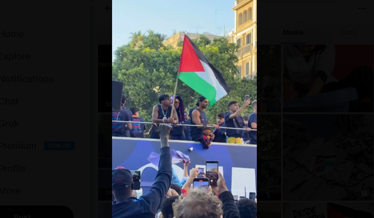 Spanish PM Defends Lamine Yamal After Waving Palestinian Flag, Israel Expresses Outrage